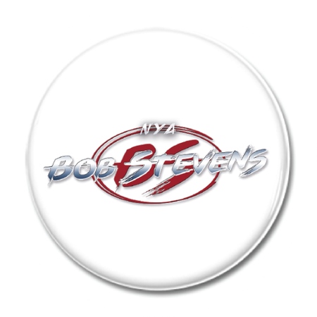 KNAPP "BOB STEVENS Logo" 44mm vit