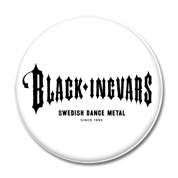 KNAPP "BLACK-INGVARS Logo" 44mm vit