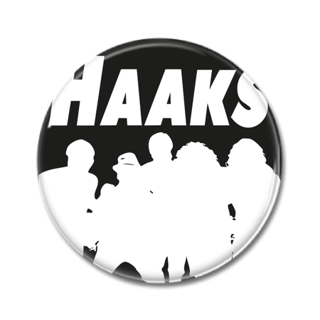 KNAPP Fjäril "HAAKS Siluett" 25mm