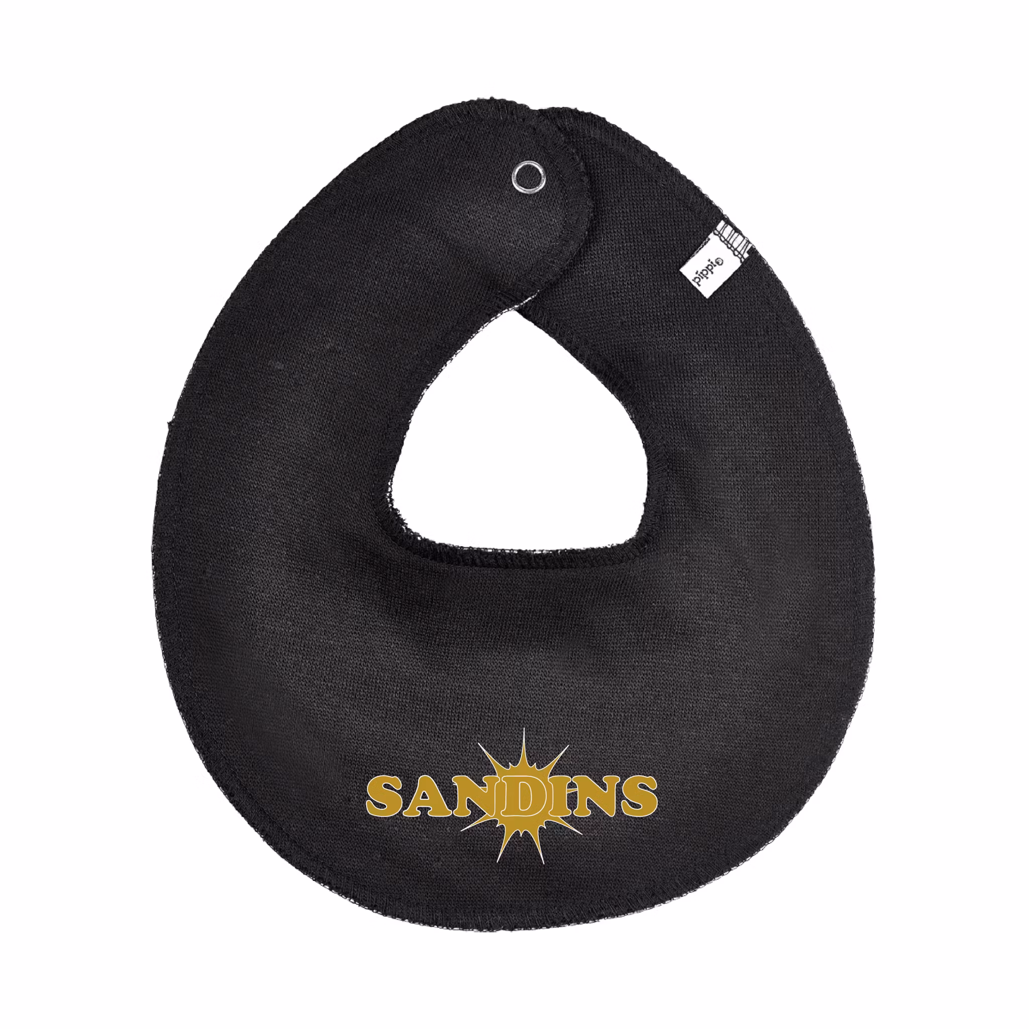 Svart Dregglis Rund "SANDINS"