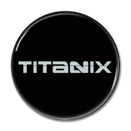 KNAPP "TITANIX Logo" 44mm svart
