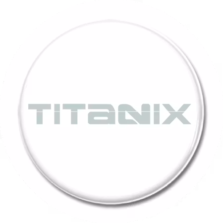 KNAPP "TITANIX Logo" 44mm vit