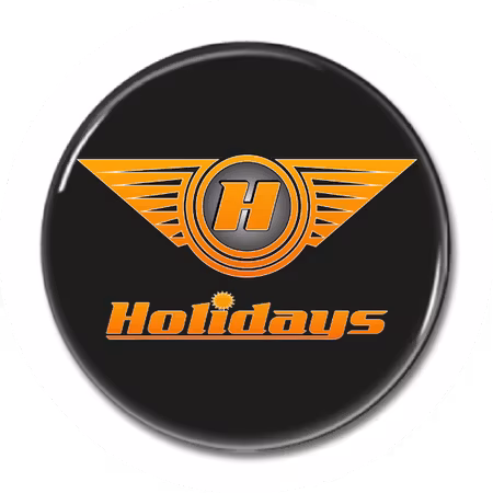 KNAPP "Holidays Logo" 44mm svart