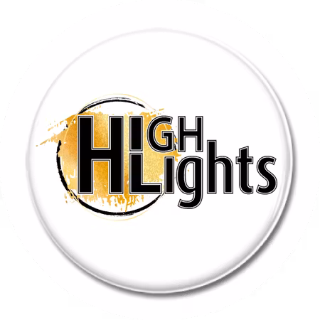 Magnet "HighLights Logo" 44 mm