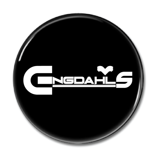Magnet "ENGDAHLS Logo" 44mm vit