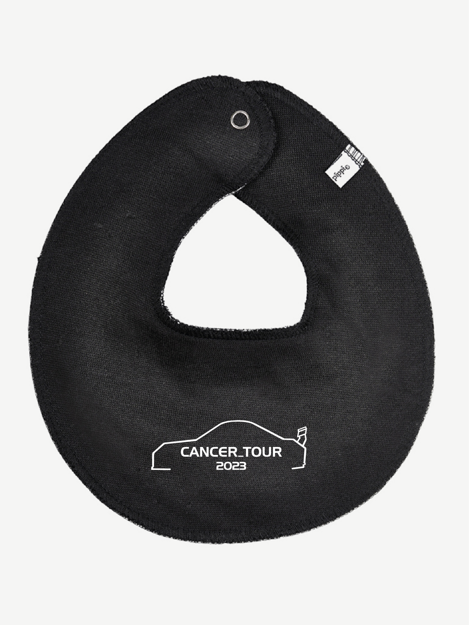 Svart Dregglis Rund "Cancer_Tour 2023"