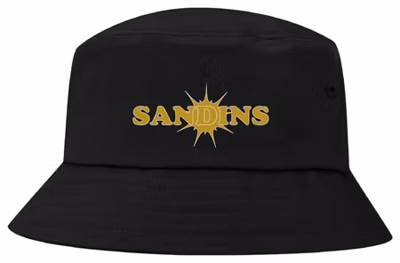 Svart Solhatt "SANDINS"
