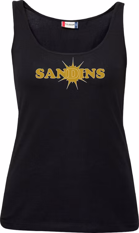 Svart Dam Tank Top "SANDINS"