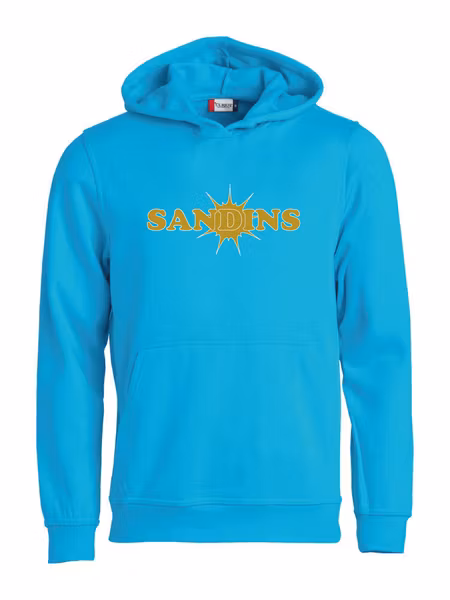 Turkos Junior Hoodtröja "SANDINS"