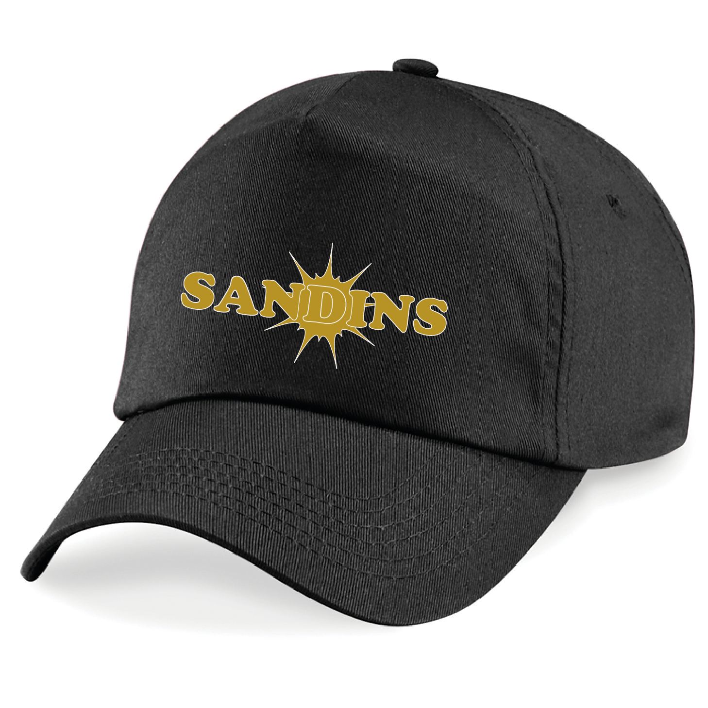 Svart Juniorkeps "SANDINS"