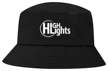 Svart Solhatt "HIGHLIGHTS"