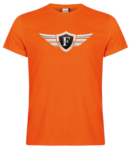 Orange T-shirt "FOXIE Wings"