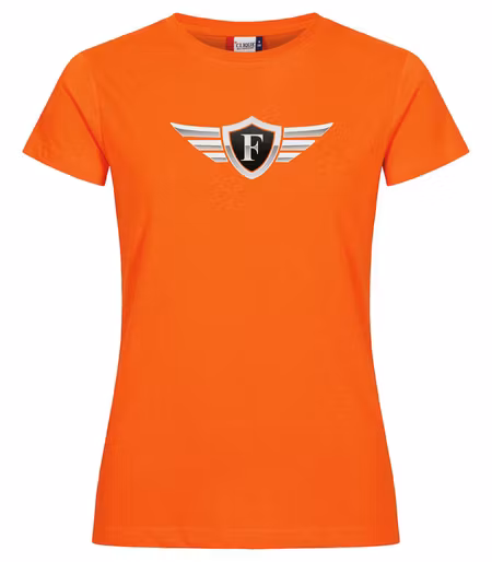 Orange Dam T-shirt "FOXIE Wings"