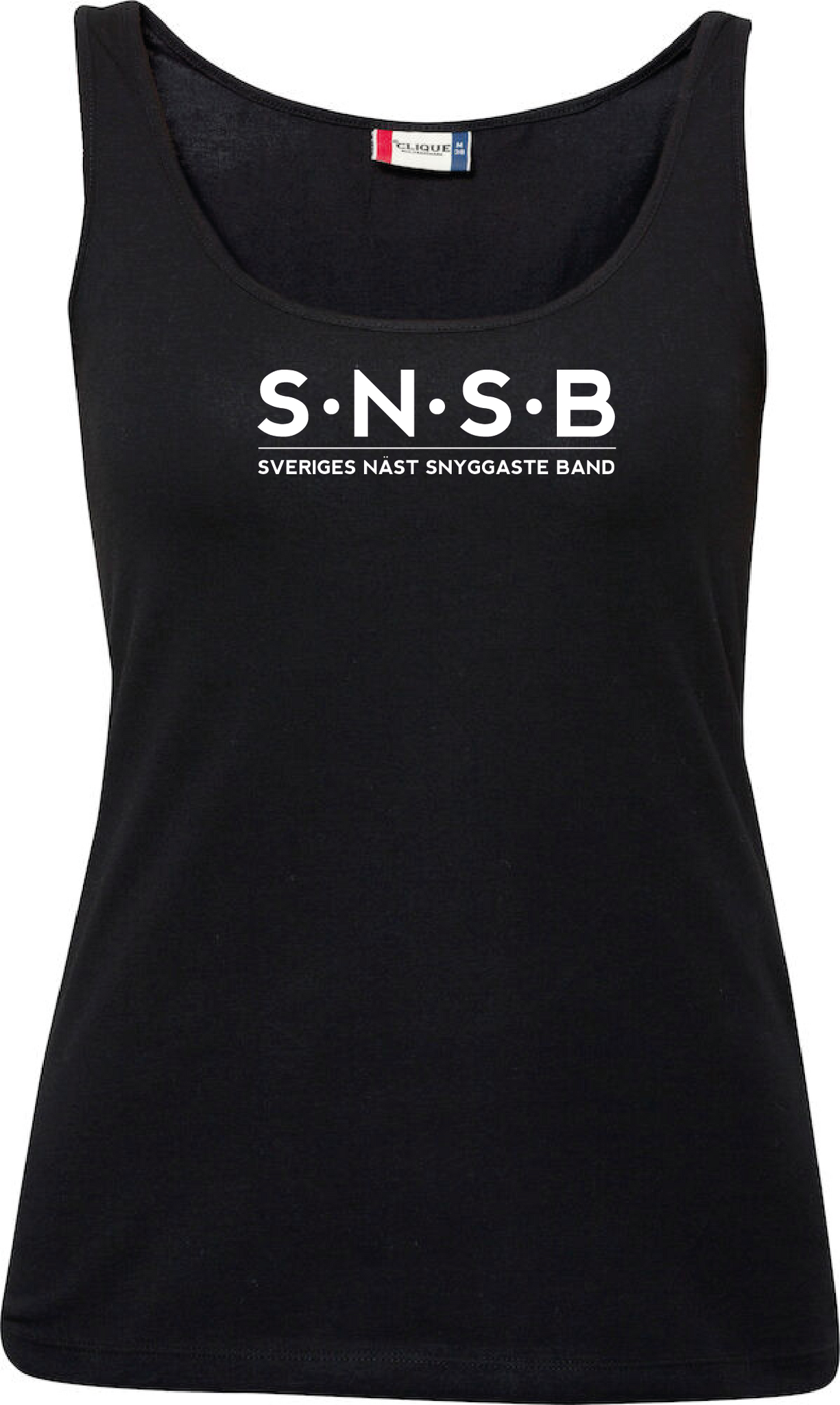 Svart Dam Tank Top "SNSB"