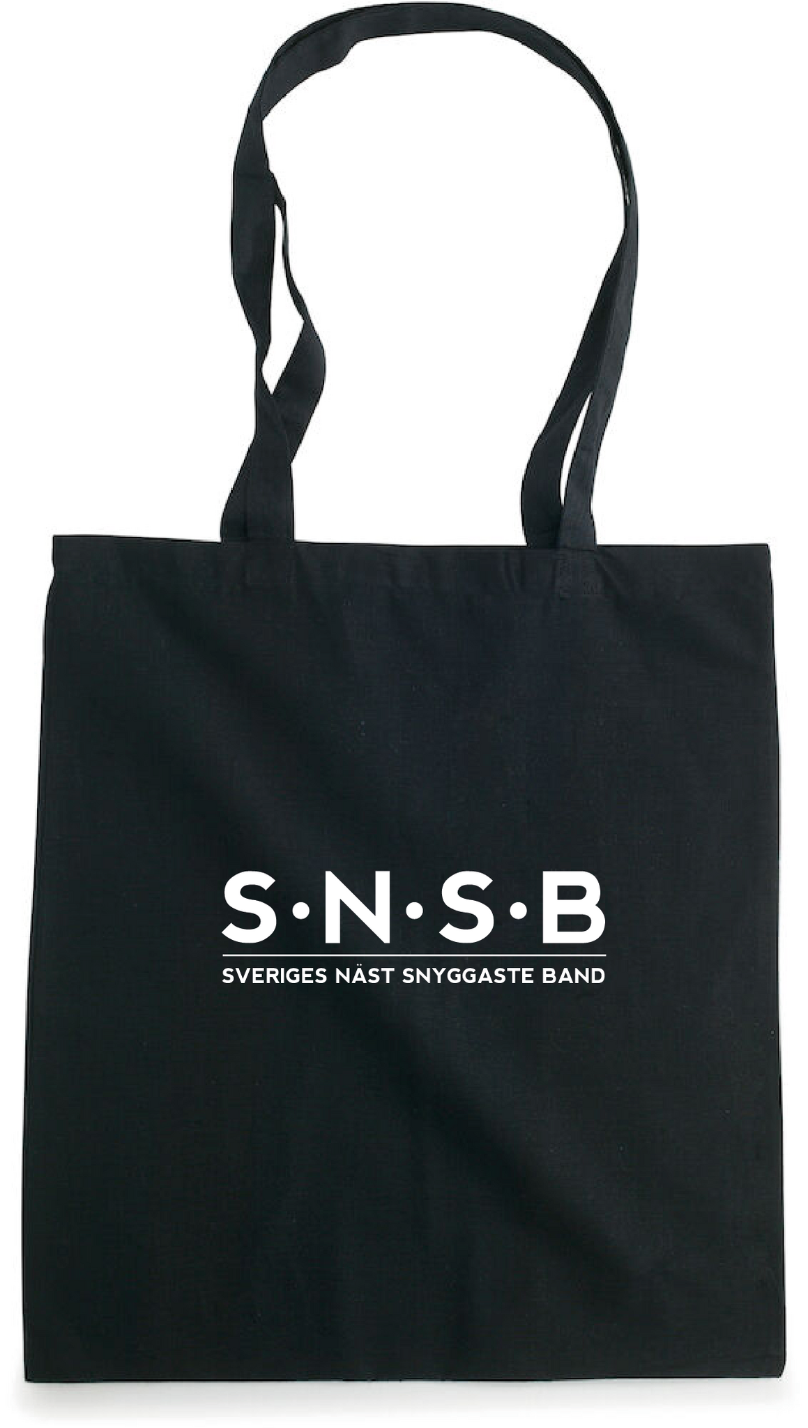 Svart Tygkasse "SNSB"