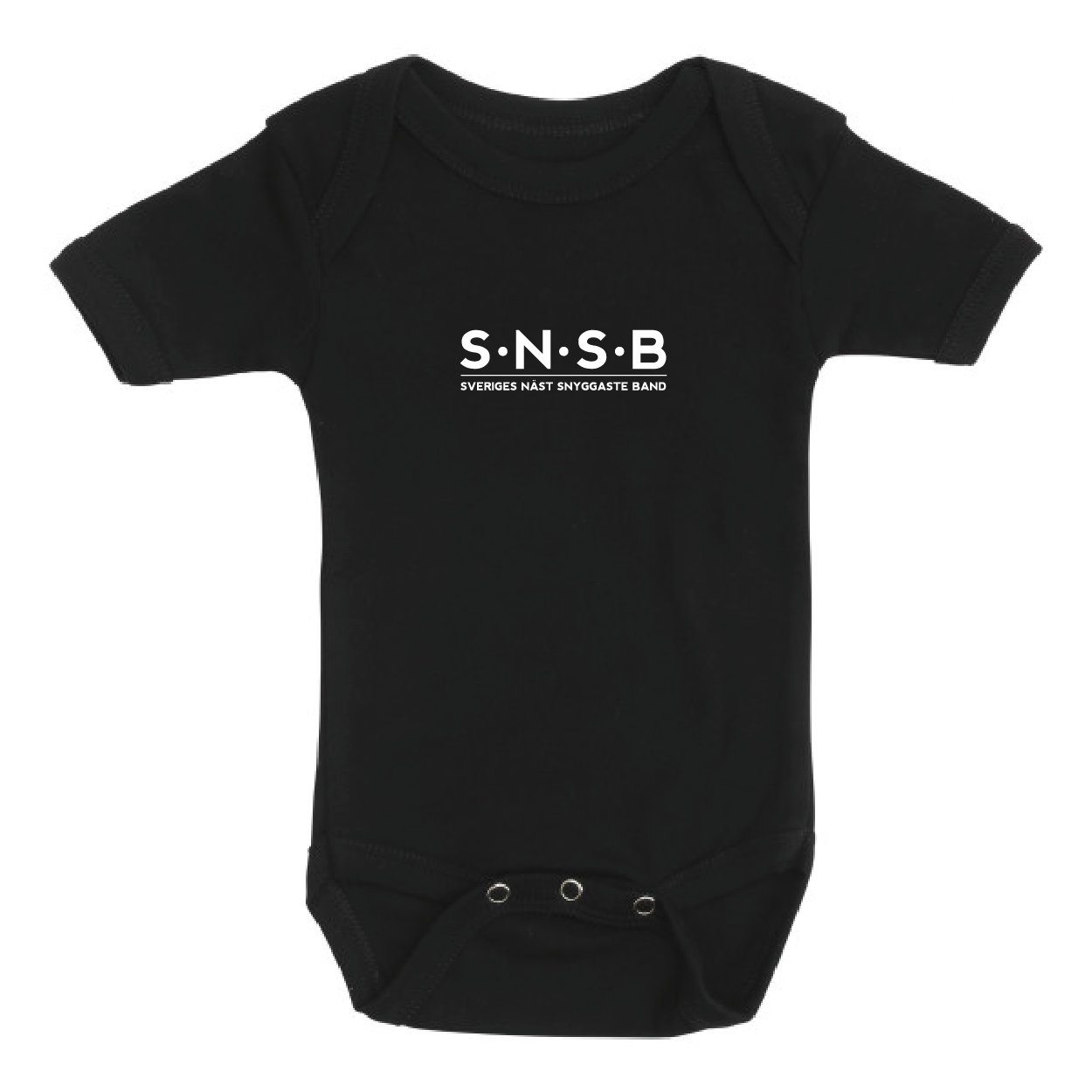 Svart Body Kort Ärm "SNSB"
