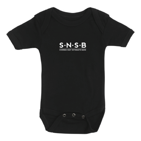 Svart Body Kort Ärm "SNSB"