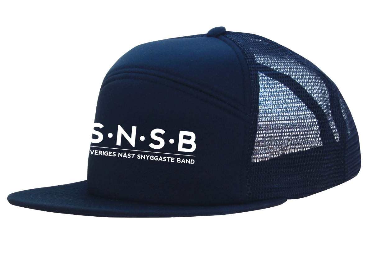Svart TRUCKER KEPS "SNSB"