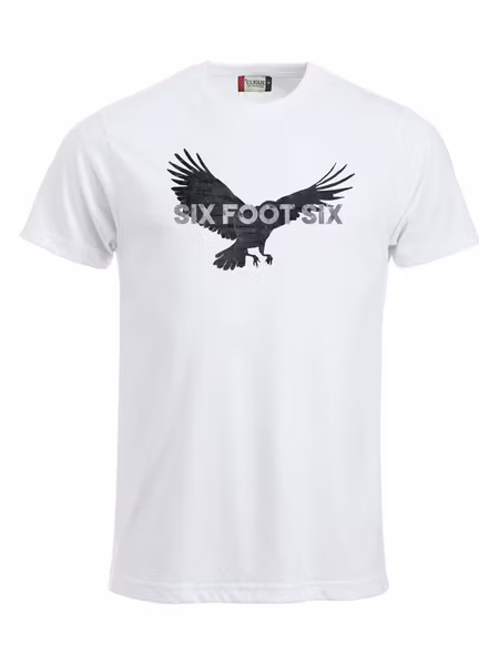 Vit T-shirt "BEGGARS HILL"