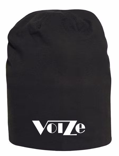 Svart Mössa "Voize Logo"