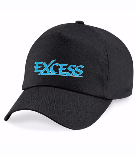 Svart Keps "EXCESS" turkos