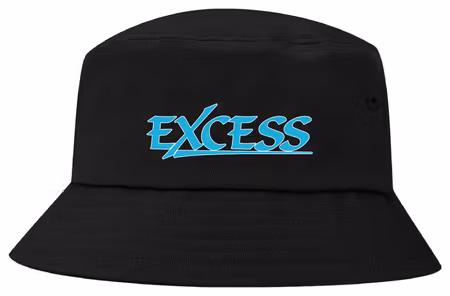 Svart Solhatt "EXCESS" turkos