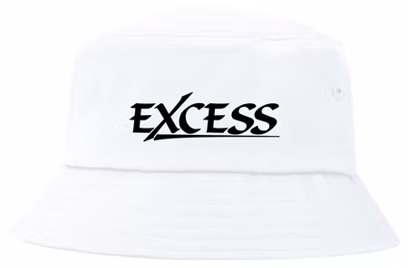Vit Solhatt "EXCESS" svart