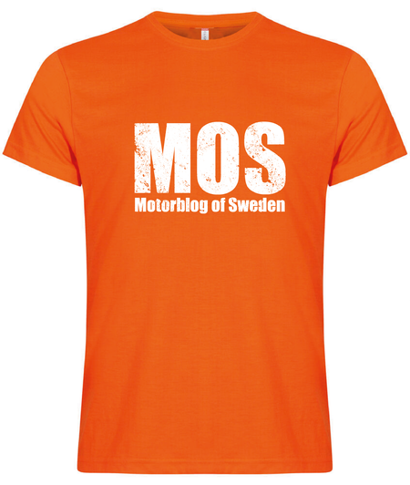 Orange T-shirt "MOS"