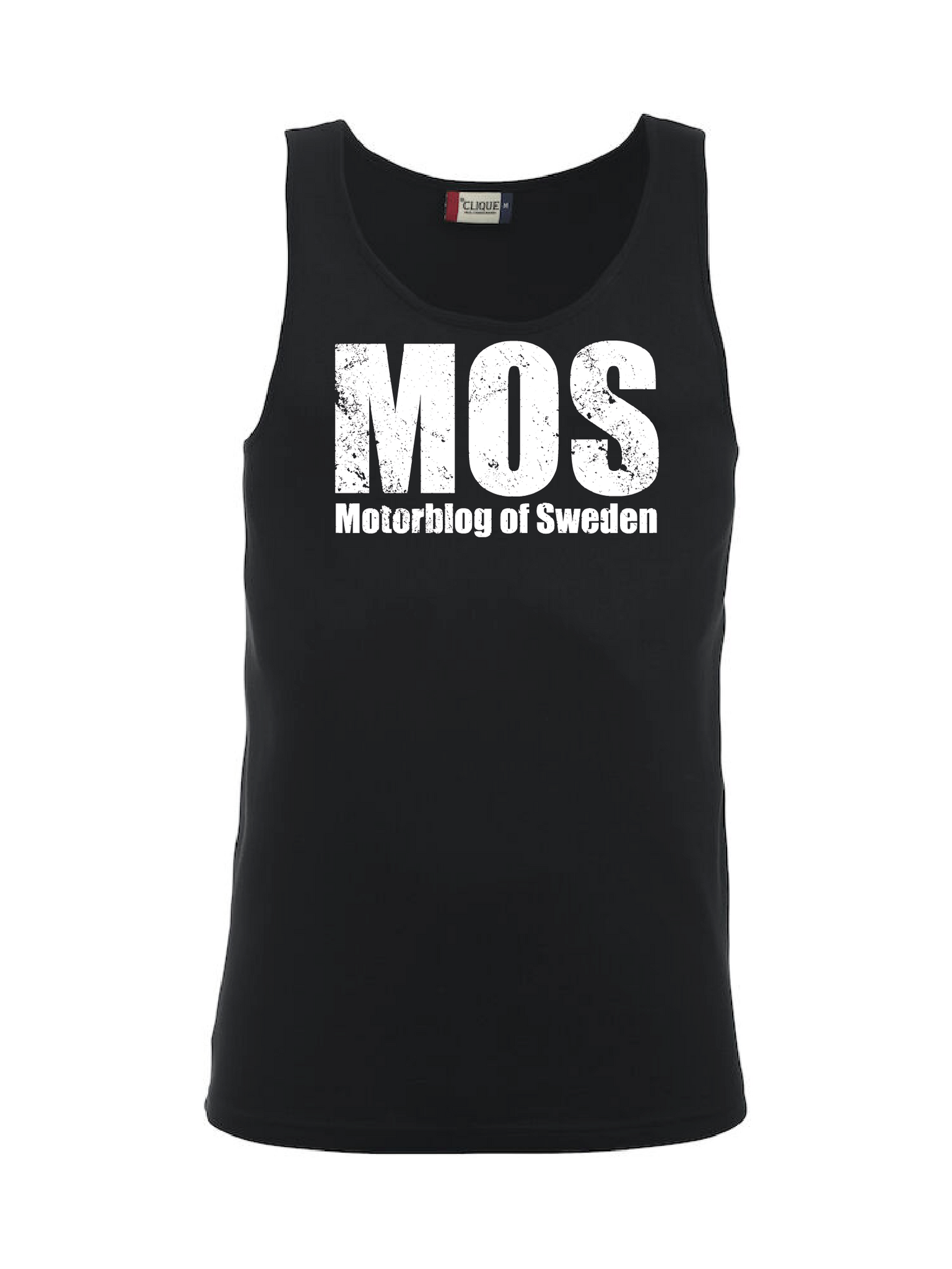Svart Tank Top "MOS"