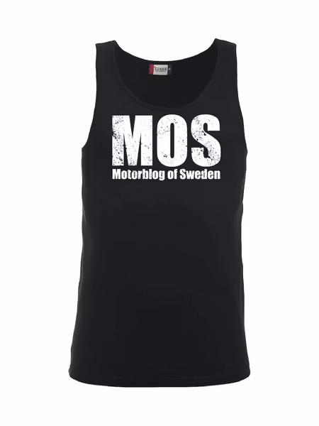 Svart Tank Top "MOS"