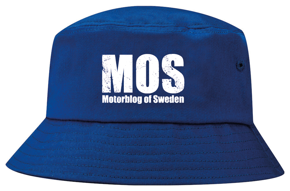 Blå Solhatt "MOS"