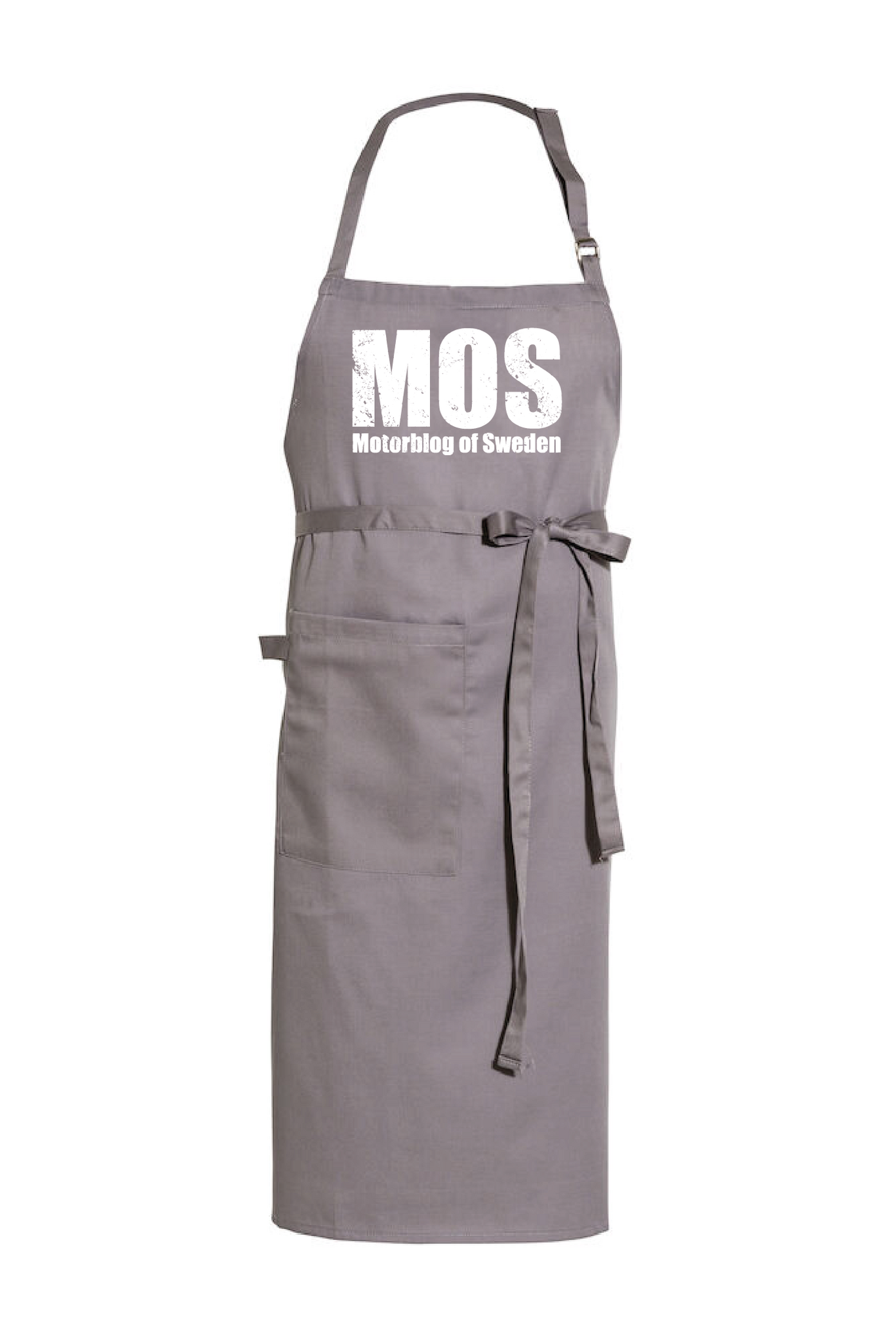 Grått Förkläde "MOS"