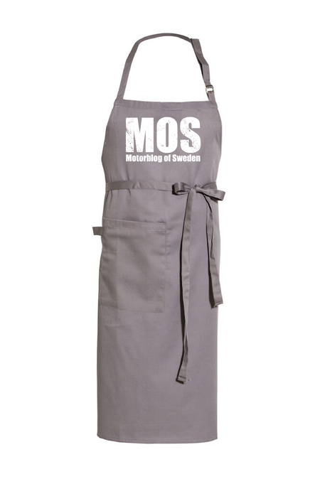 Grått Förkläde "MOS"
