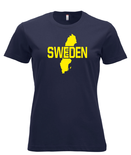 Marin Dam T-shirt "SWEDEN"
