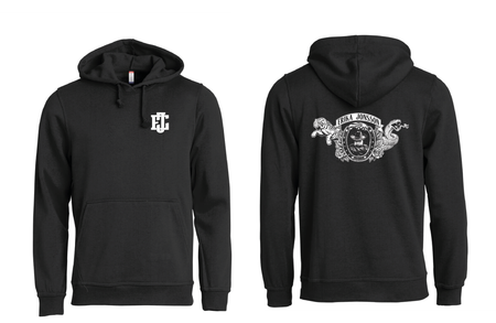 Svart HOODTRÖJA "Tiger"