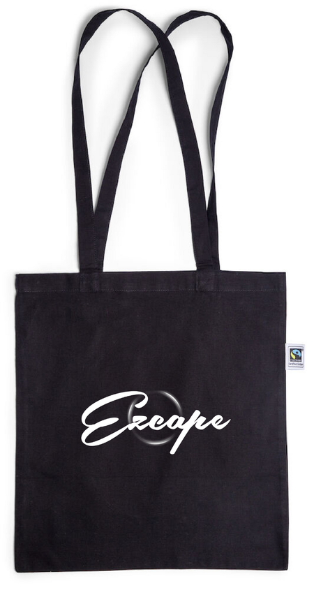 Svart Bomullskasse Fair Trade "Ezcape"