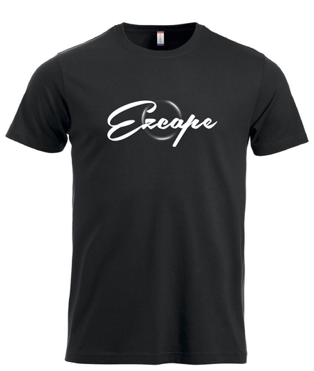 Svart T-SHIRT "EZCAPE"