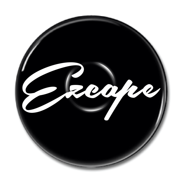 Magnet "EZCAPE Vit logo" 44mm