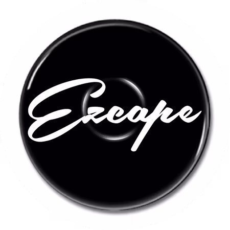 Magnet "EZCAPE Vit logo" 44mm