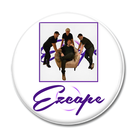 Magnet "EZCAPE Bild & lila logo" 44mm