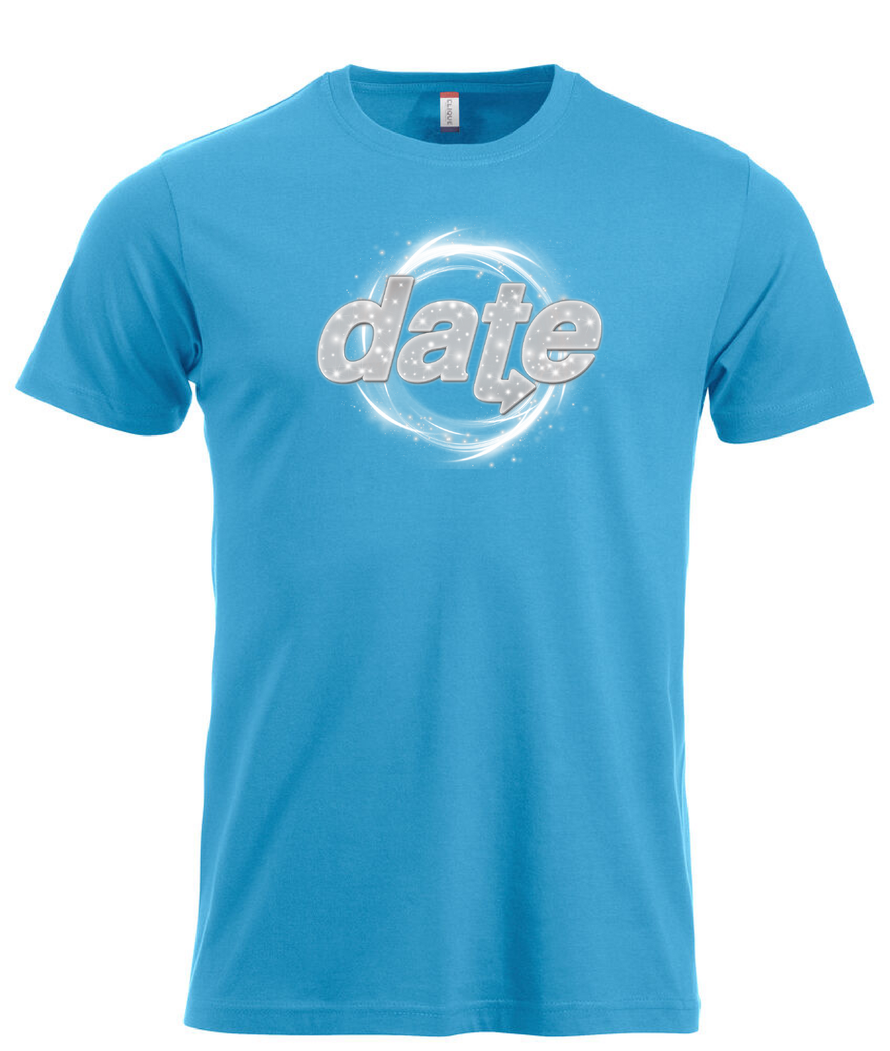 Turkos T-shirt "DATE Virvel"