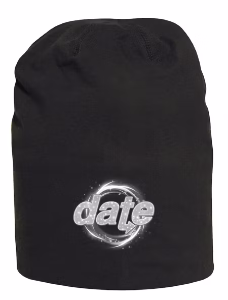 Svart Mössa "DATE Virvel"