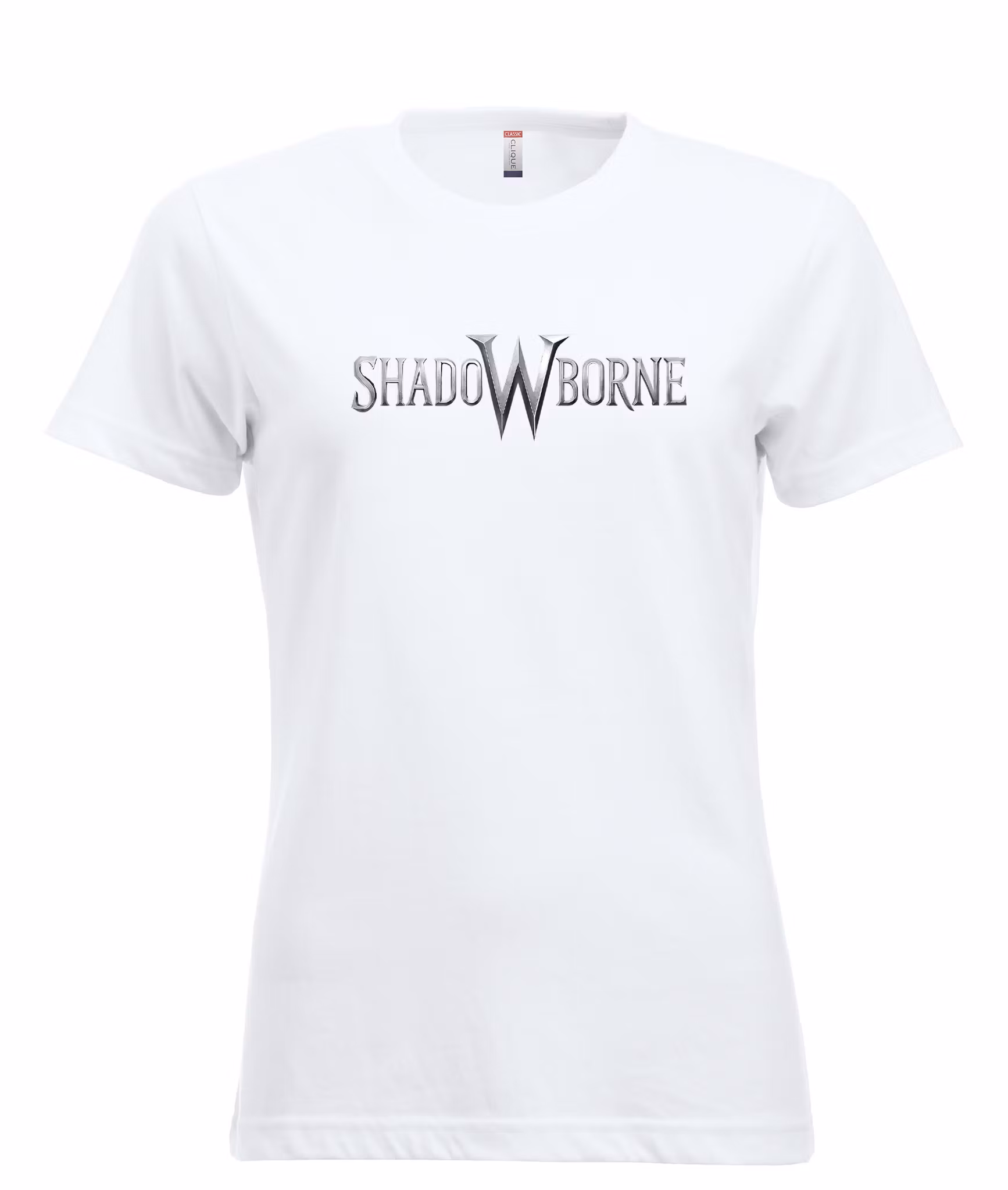 Vit Dam T-shirt "Shadowborne LOGO"
