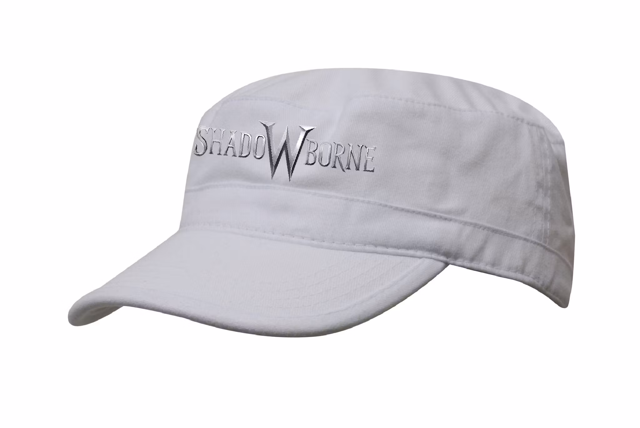 White Army Cap "Shadowborne LOGO"