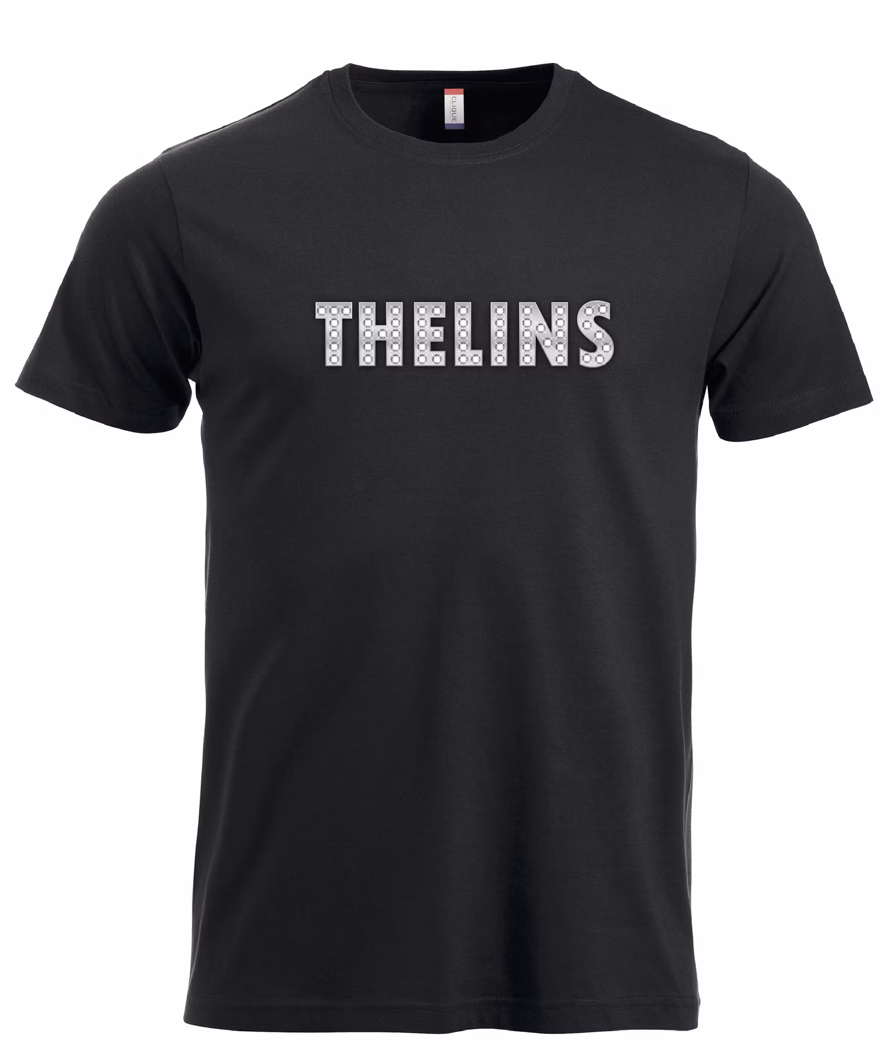 Svart T-shirt "THELINS"