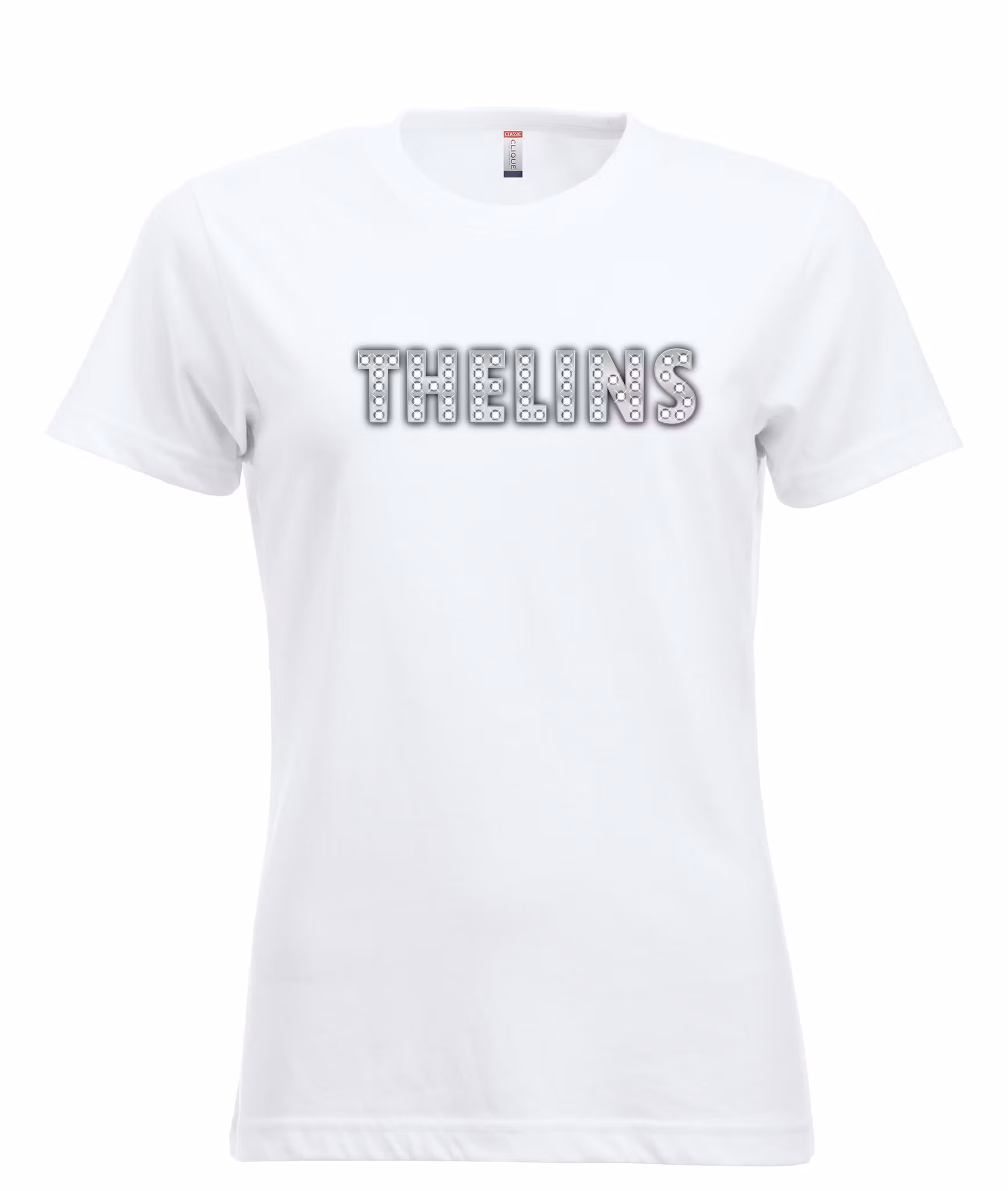 Vit Dam T-shirt "THELINS"