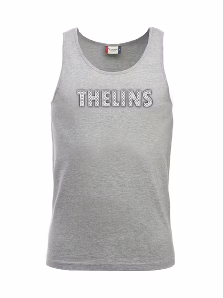 Grå Tank Top "THELINS"