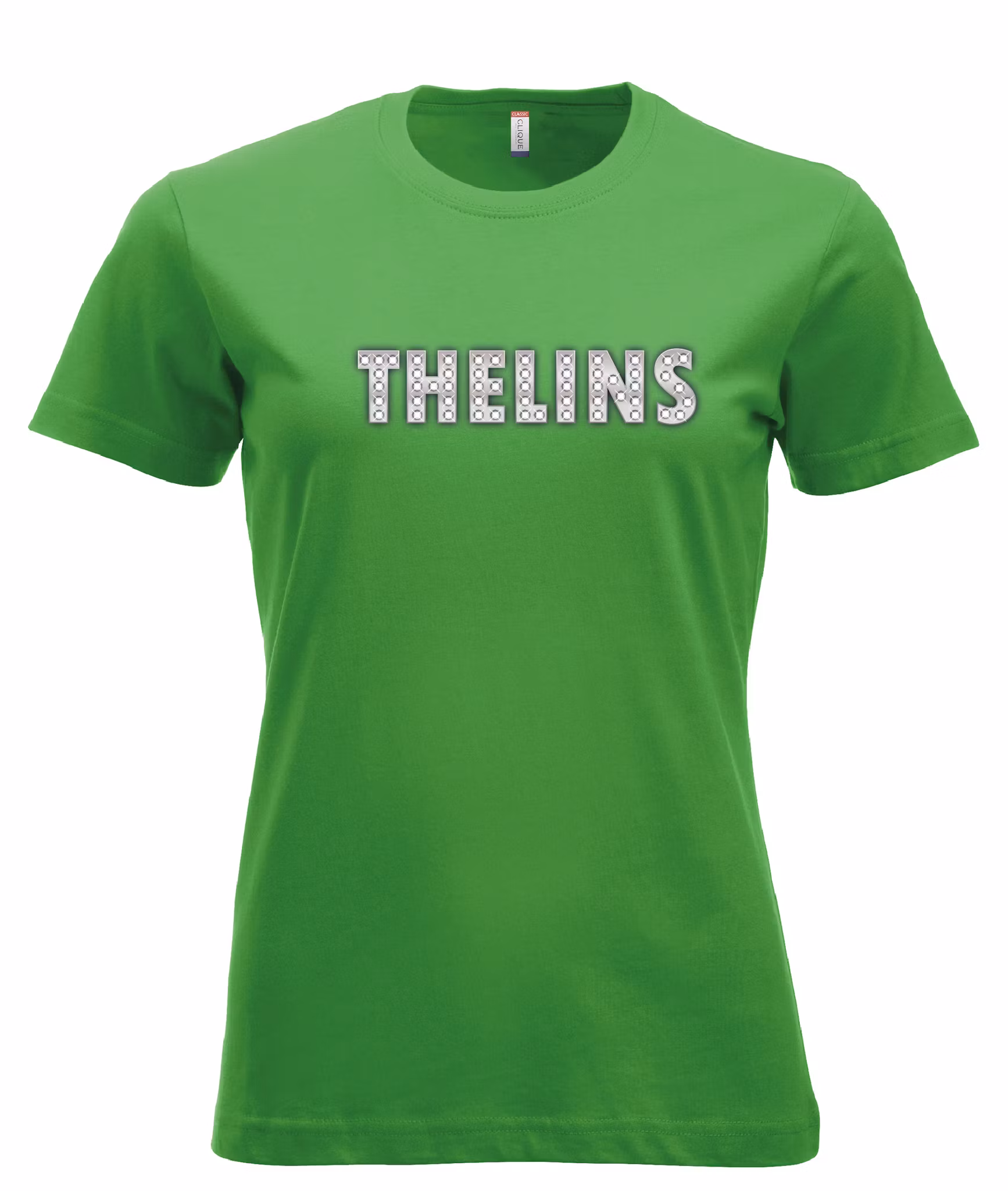 Grön Dam T-shirt "THELINS"