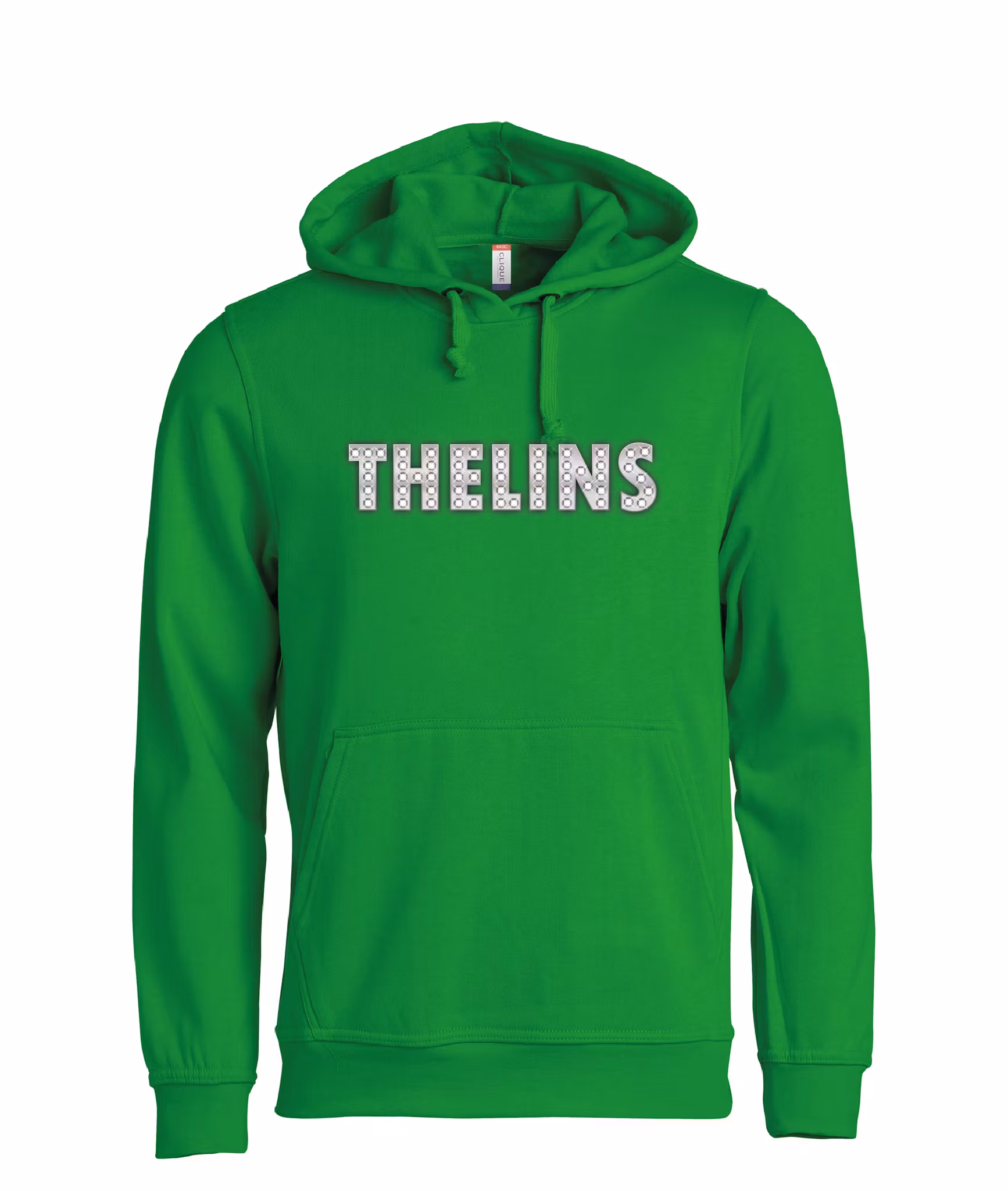 Grön HOODTRÖJA "THELINS"