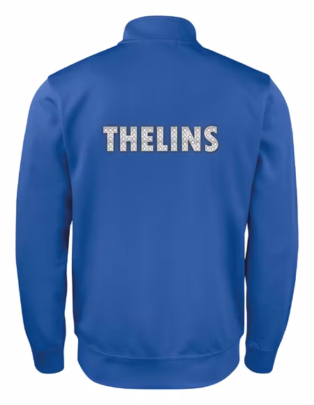 Blå Cardigan Active "THELINS" rygg